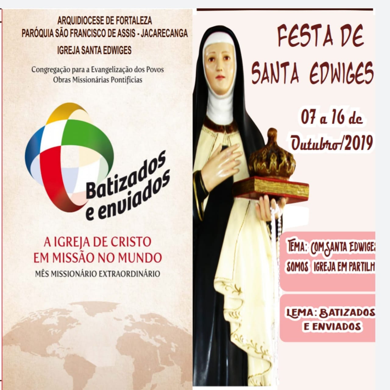 Festa de Santa Edwiges | Arquidiocese de Fortaleza