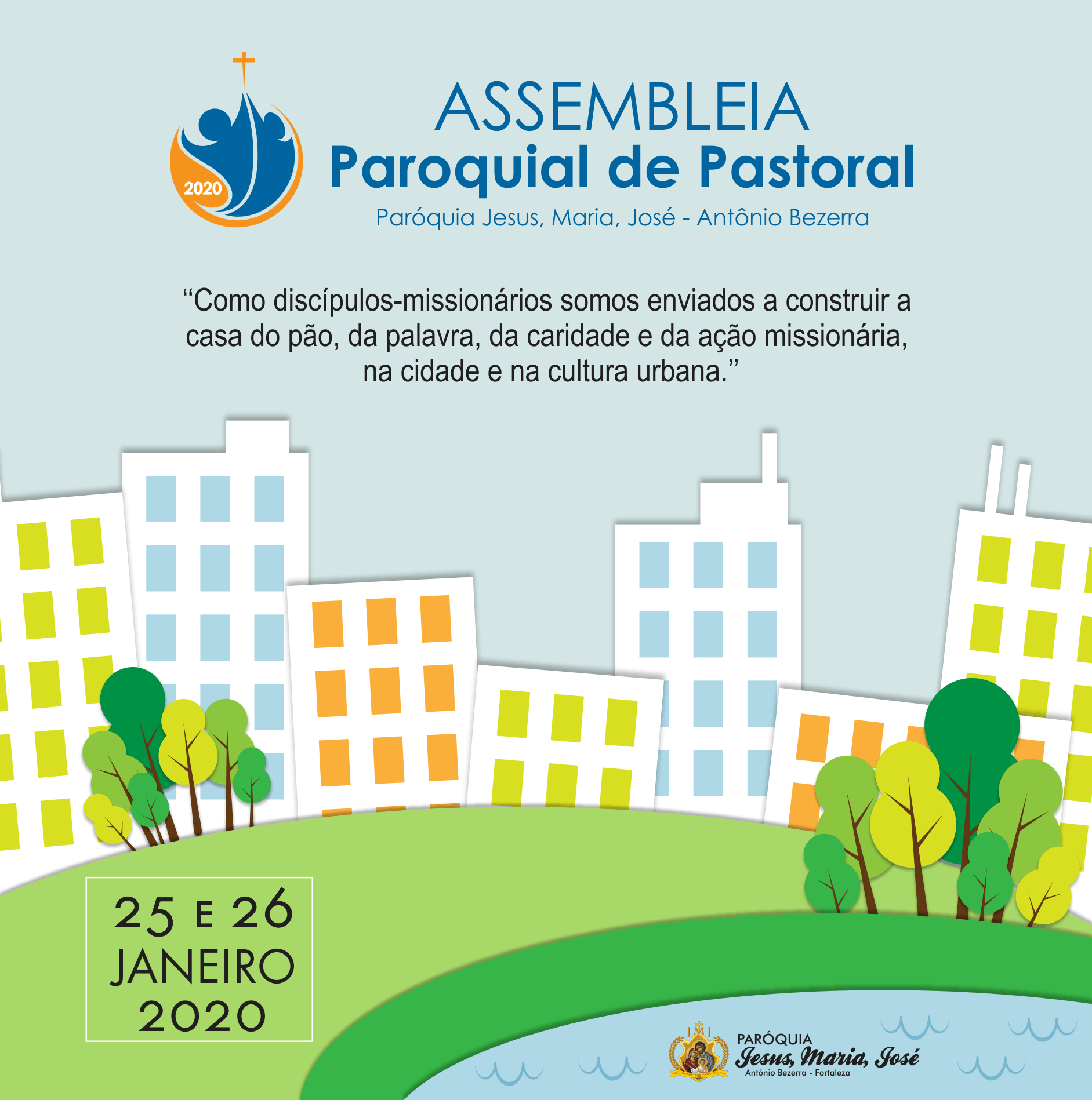 Paróquia Jesus Maria José Realiza Assembleia Paroquial De Pastoral Em Antônio Bezerra Arqfor 